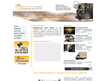 Tablet Screenshot of mediterraneocolormedia.es